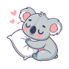 Koala Cuddle Sweet Heart