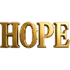 NEW -- Golden "Hope" - Classic Style.