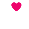 J’aime Sandy Pink Heart J’aime Sandy