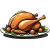 Roasted Turkey Platter