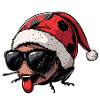 Ladybug Christmas Funny