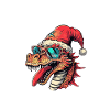Dragon Christmas Funny