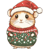Noël hamster