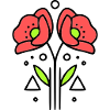 mohnblume-mohnblumen-minimalistisch-line-art-9