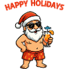 SunSanta Beach Vacation Motif