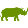  Nashorn Silhouette