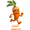 Carrot Sprint Cardio Humor Cartoon