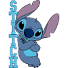 Lilo & Stitch Schriftzug Mit Stitch