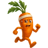 Jogging Karotten 