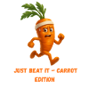 Carrot with Headband Running Edition Caricature