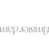 Miroir du mot-symbole Amsterdam