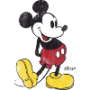 Mickey & Minnie Klassisches Mickey Motiv  