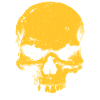 Contraste crâne jaune