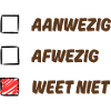 Weet niet