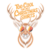 Deer with antlers Ugly christmas