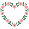 Wildflower Heart Message