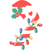 Candy Cane Christmas Lights