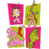 The Grinch, Cindy Lou & Max Be Nice Tile Design