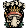 Mushroom King Funny Mushroom