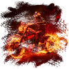 Fire Bike Rider