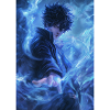 Fantasy Azure Flame