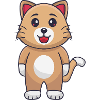 Cartoon cat