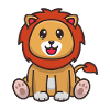 Cartoon lion