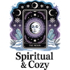 Spiritual & Cozy Moon Tarot Design