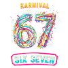 6 7 Meme Kostümersatz Fasching Karneval 