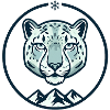 Mountain snow leopard