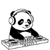 Bamboo Beats Panda DJ