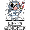 Mission Moo-possible Space Cow Design