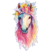 Buntes Pferd