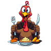 Thanksgiving Funny Thanksgiving Turkey