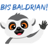 Panda Gruß Mascot Bis Baldrian!