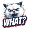Angry Cat – What? Design