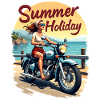Moto vacances d’été motard