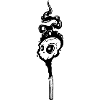 White Skull Smoke Silhouette