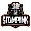 Steampunk Skull – Mechanical Retro Motif