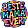 Best Mom Ever Rainbow