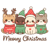 Meowy Christmas Cat Squad, Kittens 