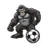 Gorilla Fußball