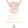 Highland Cow Rustic Animal Cute