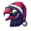 Harpy Bird Christmas Funny Eagle