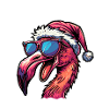 Flamingo Christmas Funny