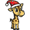 Giraffe Christmas