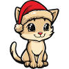 Noël chat