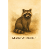 Keeper of the Night Raccoon