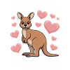 Kangaroo Spruch Mädchen Lustige Kangaroo Geschenk