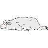 Lazy Sheep Sleeping DIY Funny Costume